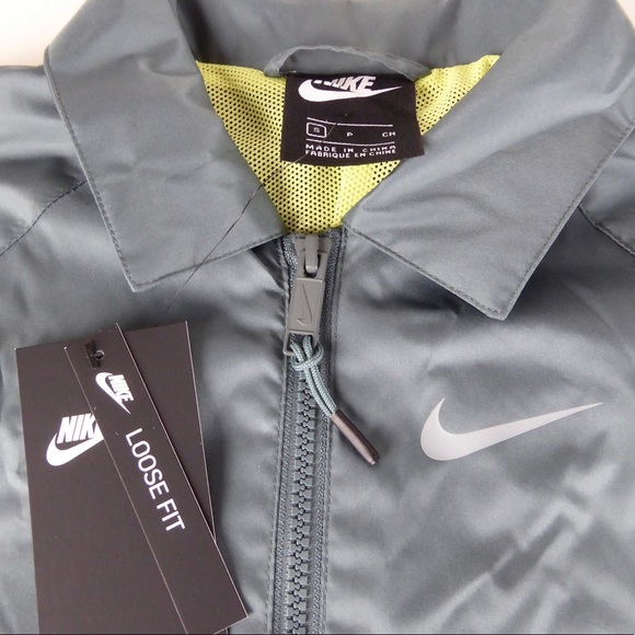 Nike Women’s Windrunner Sportswear Woven Trench Coat Jacket Loose Fit NWT - Picture 4 of 9